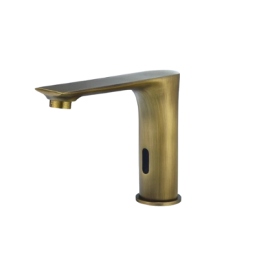 Sensomatica bronskleurige landelijke sensorkraan 2