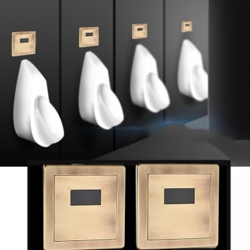 Sensomatica bronskleurige sensor urinoir 2