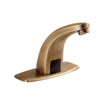 Sensomatica bronskleurige sensorkraan bella