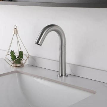 Sensomatica cesaro geborsteld nikkel sensorkraan