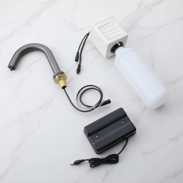 Sensomatica cesaro gun metal sensor zeepdispenser 6