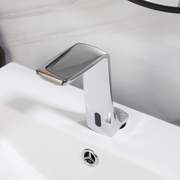 Sensomatica chroom sensor kraan moderne uittraling koud water model 11