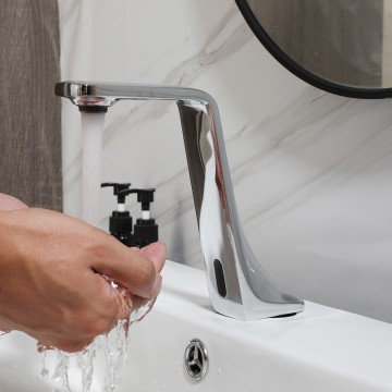 Sensomatica chroom sensor kraan moderne uittraling koud water model 14