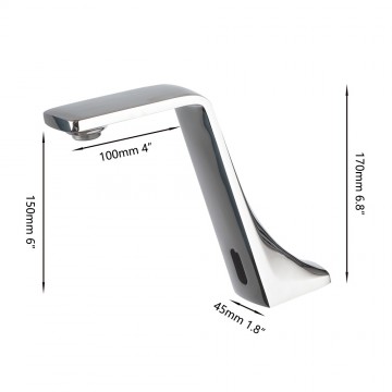 Sensomatica chroom sensor kraan moderne uittraling koud water model 7