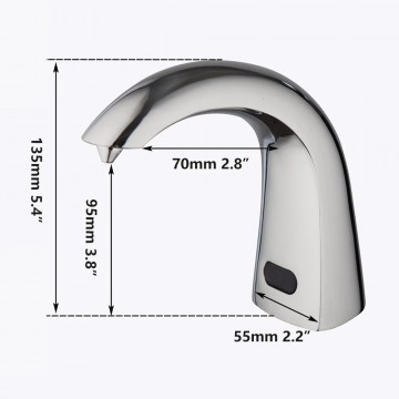 Sensomatica chroom sensor zeepdispenser 9 2