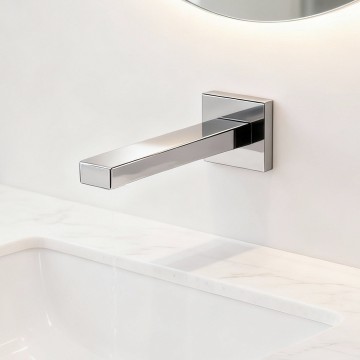 Sensomatica chroom sensorkraan  squareflow4