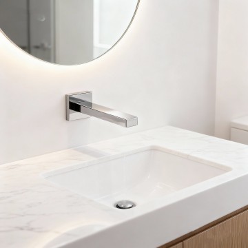 Sensomatica chroom sensorkraan  squareflow5