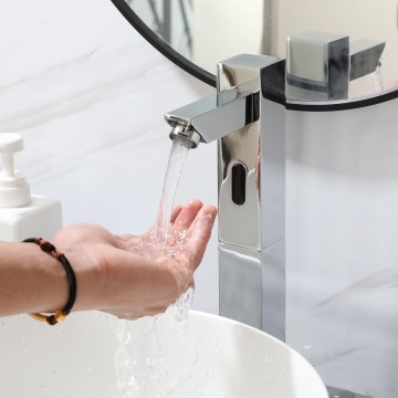 Sensomatica chroom sensorkraan brek 12