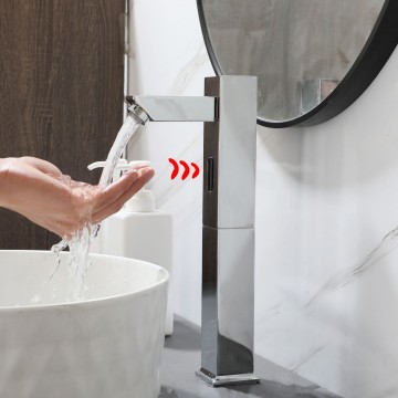 Sensomatica chroom sensorkraan brek 14