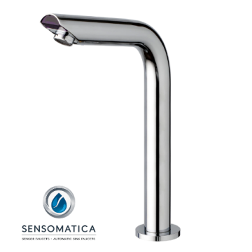 Sensomatica chroom sensorkraan hoog model2