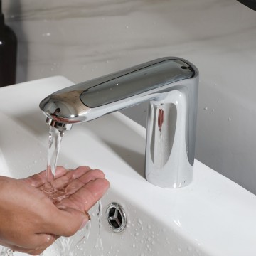 Sensomatica chroom sensorkraan koud 1