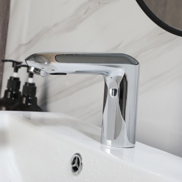 Sensomatica chroom sensorkraan koud 13