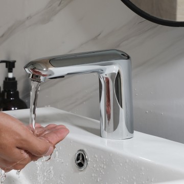 Sensomatica chroom sensorkraan koud 2