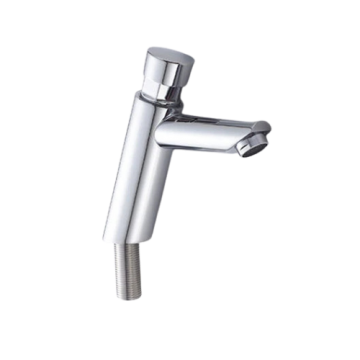 Sensomatica chroom zelfsluitend kraan koud