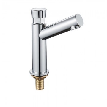 Sensomatica chroom zelfsluitende kraan koud