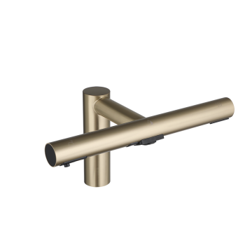 Sensomatica geborsteld goud 3 in 1 zeep droger sensorkraan 2