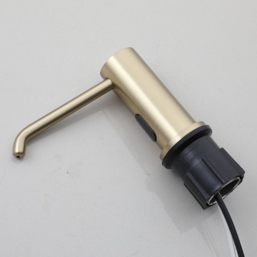 Sensomatica geborsteld gouden sensor zeep dispenser 3