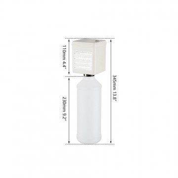 Sensomatica geborsteld gouden sensor zeep dispenser 7