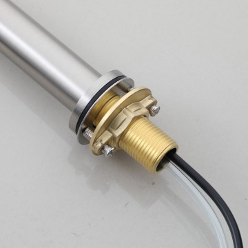 Sensomatica geborsteld nikkel cesaro sensor zeepdispenser 6