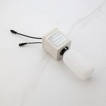 Sensomatica geborsteld nikkel sensor zeepdispenser muur 1