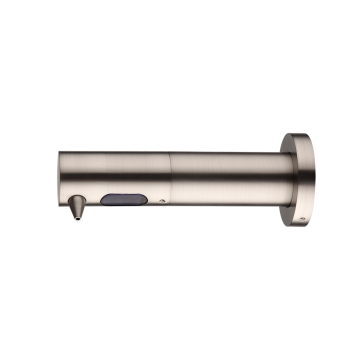Sensomatica geborsteld nikkel sensor zeepdispenser muur 4