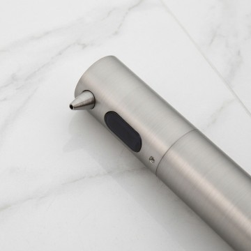 Sensomatica geborsteld nikkel sensor zeepdispenser muur 7