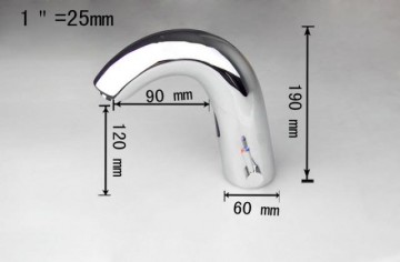 Sensomatica grande rubinetto sensorkraan warmkoud chroom 3