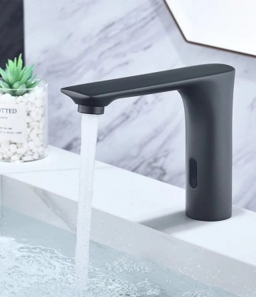 Sensomatica gun metal sensorkraan 1 0