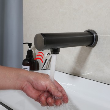 Sensomatica gun metal sensorkraan 9