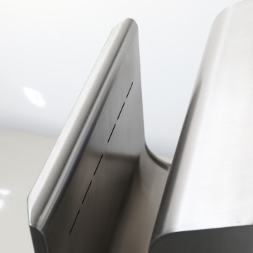 Sensomatica handendroger rvs 8