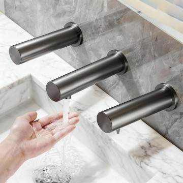 Sensomatica napoli 3 in 1 sensorkraan gun metal 19