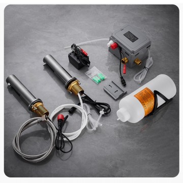 Sensomatica napoli 3 in 1 sensorkraan gun metal 5