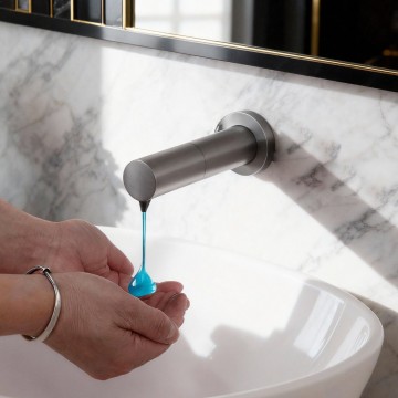 Sensomatica napoli 3 in 1 sensorkraan gun metal 6