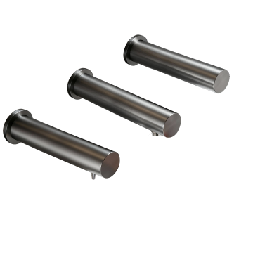 Sensomatica napoli gun metal sensorkraan 3 in 1 1