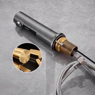 Sensomatica napoli gun metal sensorkraan 3 in 1 2