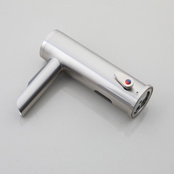 Sensomatica orte sensorkraan geborsteld nikkel warm koud 7