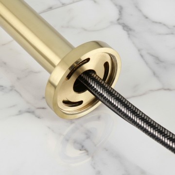 Sensomatica pesaro geborsteld goud sensorkraan 130mm 8