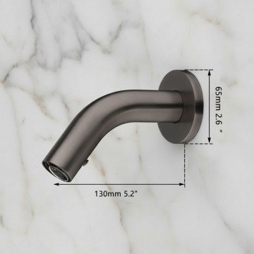 Sensomatica pesaro gun metal sensorkraan muurkraan 4
