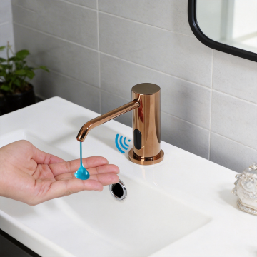 Sensomatica rose gouden zeep sensordispenser 2