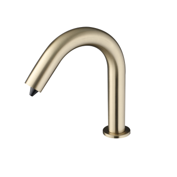 Sensomatica sensor zeepdispenser cesaro geborsteld goud 1