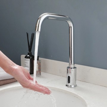 Sensomatica sensorkraan koud model chroom 4