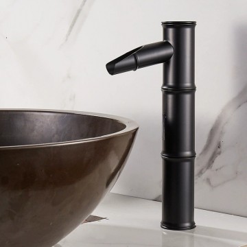 Sensomatica sensorkraan zwart kyoto tall 1