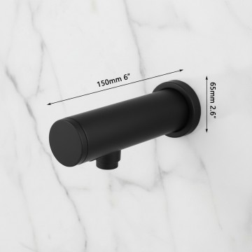Sensomatica stange zwart 150 mm sensorkraan 6