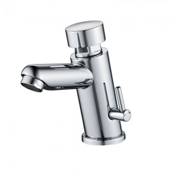 Sensomatica warm koud zelfsluitende kraan chroom