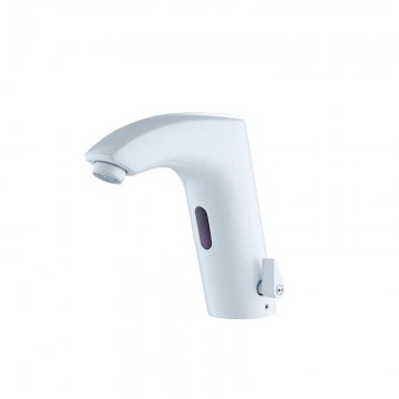 Sensomatica witte sensorkraan warm koud 1