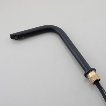 Sensomatica zwarte sensorkraan 23cm 8