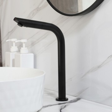 Sensomatica zwarte sensorkraan 31cm 13