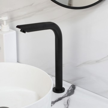 Sensomatica zwarte sensorkraan 31cm 15