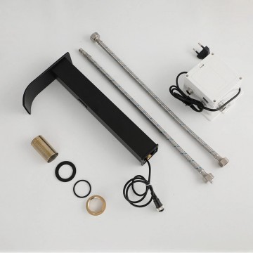 Sensomatica zwarte waterval sensorkraan 5