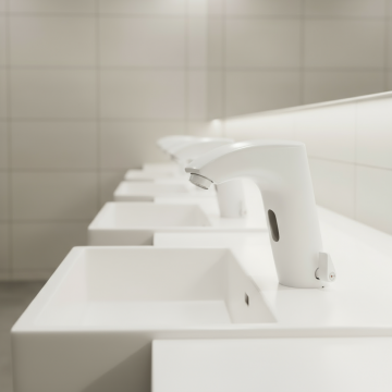 Sensomaticawittesensorkraanwarmkoud1